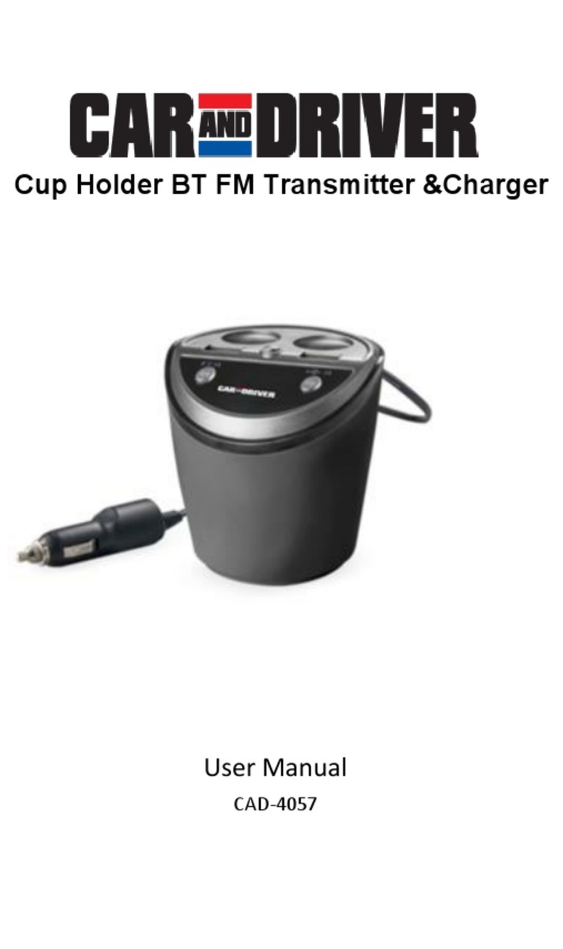 Car and Driver CAD-4057 user manual Car and Driver CAD-4057 user manual