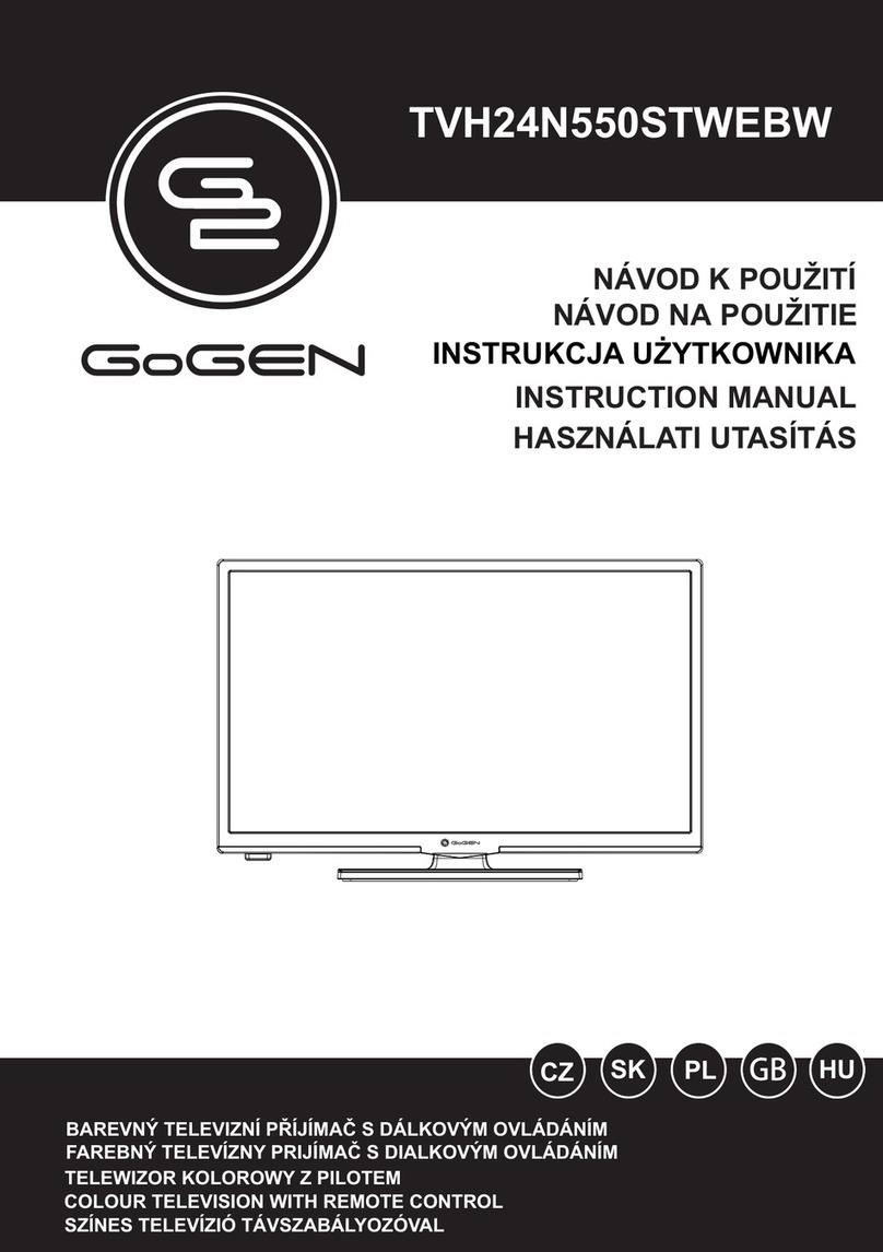 Gogen G2 TVH24N550STWEBW User manual Gogen G2 TVH24N550STWEBW User manual