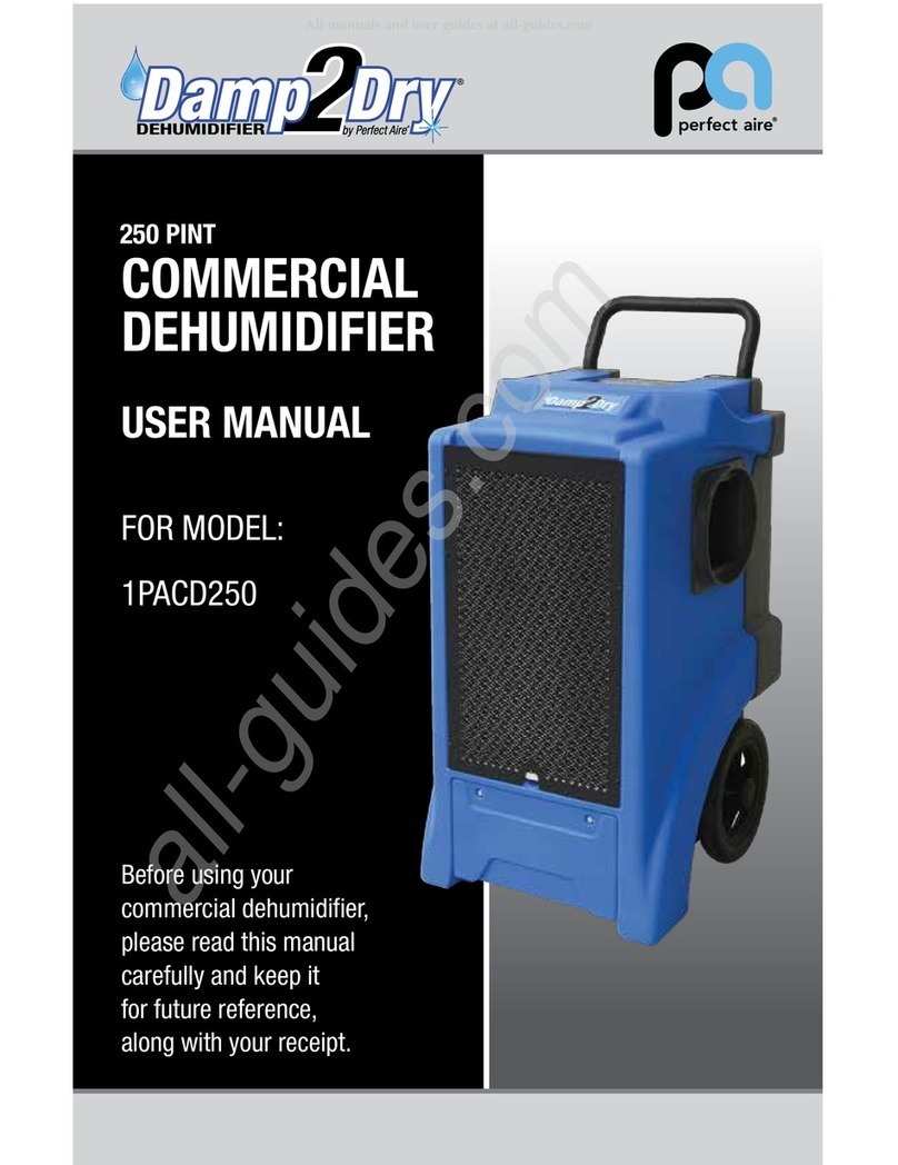 Perfect Aire Damp2Dry 1PACD250 user manual Perfect Aire Damp2Dry 1PACD250 user manual