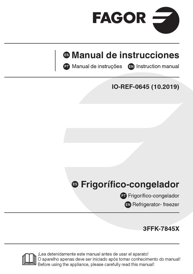 Fagor IO-REF-0645 instruction manual
