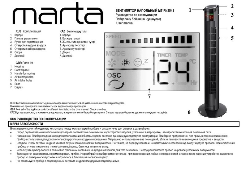 Marta MT-FN2541 user manual