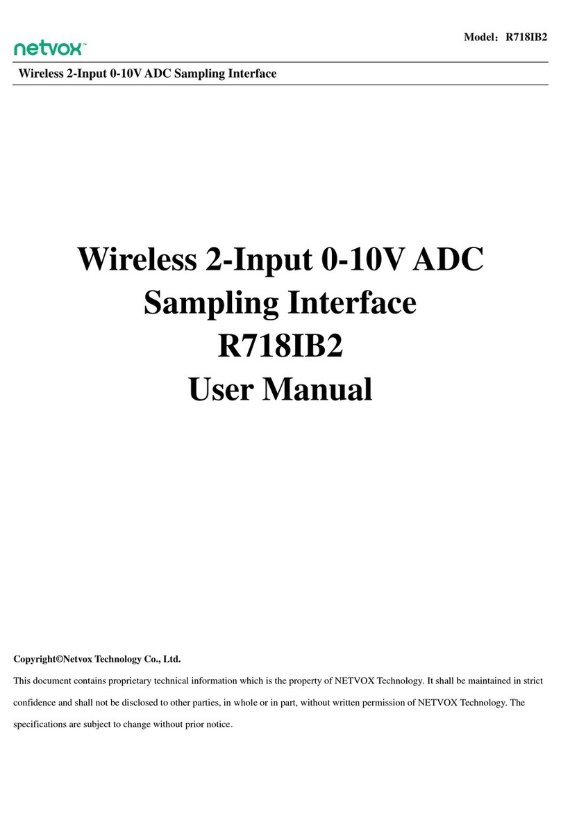 netvox R718IB2 User manual
