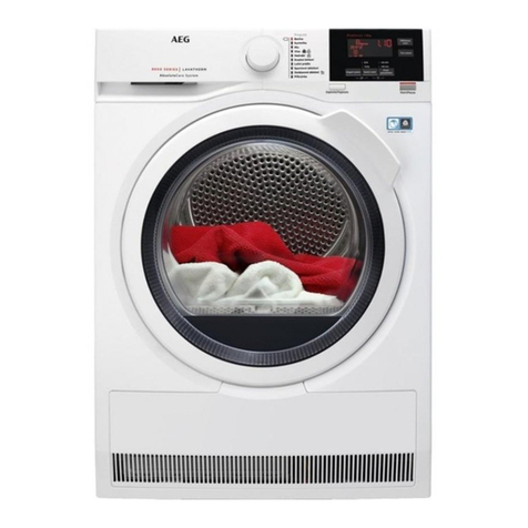 AEG T8DBG48WC User manual