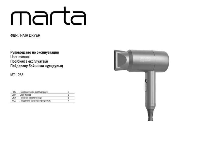 Marta MT-1268 User manual