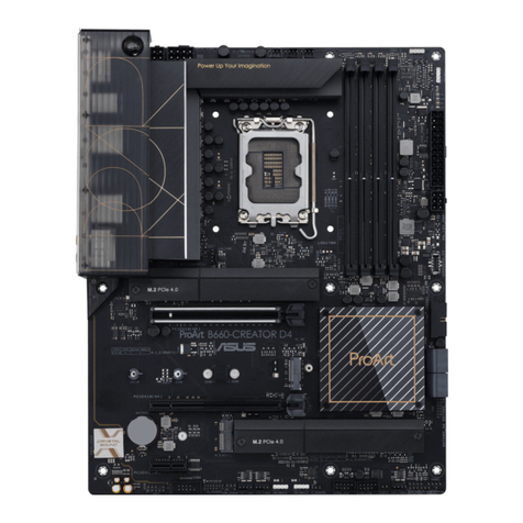Asus ProArt B660-Creator D4 User manual