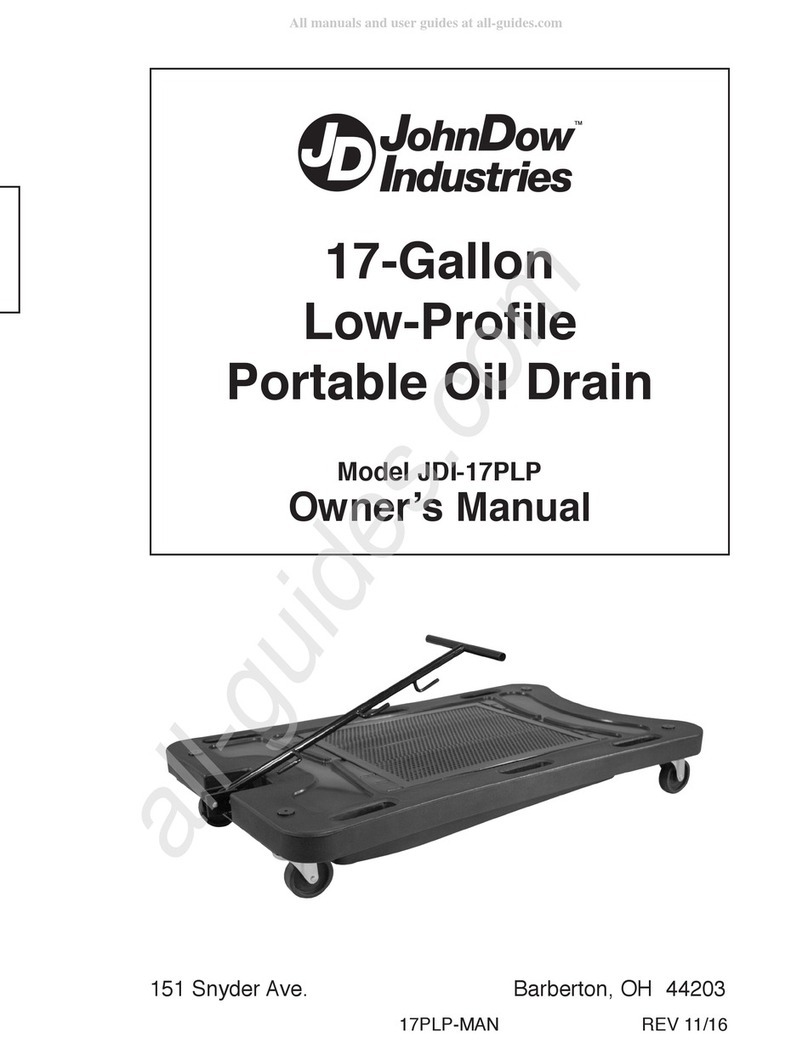 JohnDow Industries JDI-17PLP owner's manual