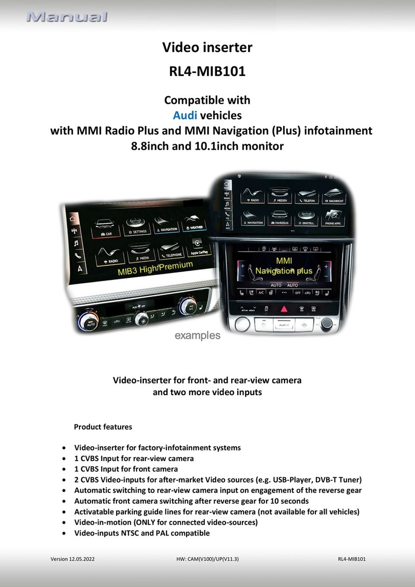 NavLinkz RL4-MIB101 manual