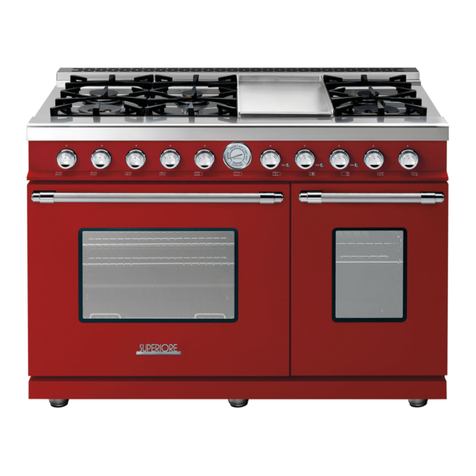 Techogas SUPERIORE RD482GCRC installation manual Techogas SUPERIORE RD482GCRC installation manual