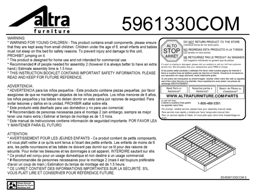 Altra furniture 5961330COM manual Altra furniture 5961330COM manual
