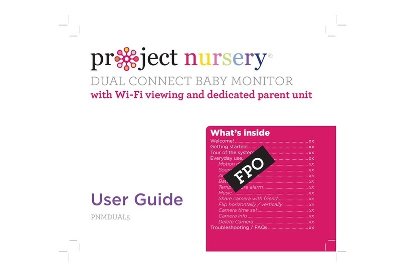 Voxx Accessories Project Nursery PNMDUAL5 user guide