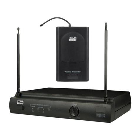 DAPAudio D140773 User manual