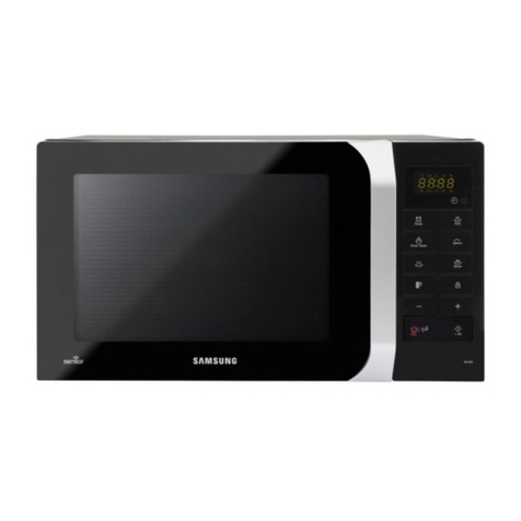 Samsung ME109F Owner's instructions & cooking guide