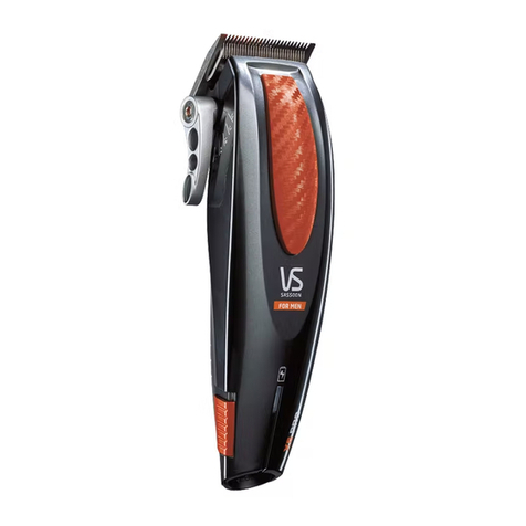 Conair VS Sassoon For Men X6 PRO User manual