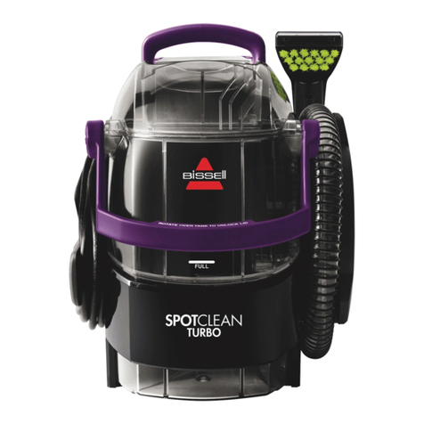 Bissell SPOTCLEAN TURBO AUTOMATE 1558 Series User manual
