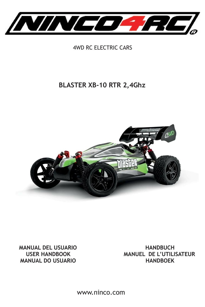 ninco4rc BLASTER XB-10 RTR 2,4Ghz Instruction Manual ninco4rc BLASTER XB-10 RTR 2,4Ghz Instruction Manual