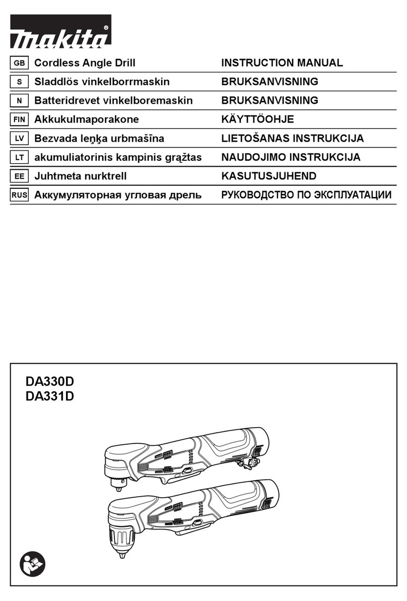 Makita DA331DZ User manual