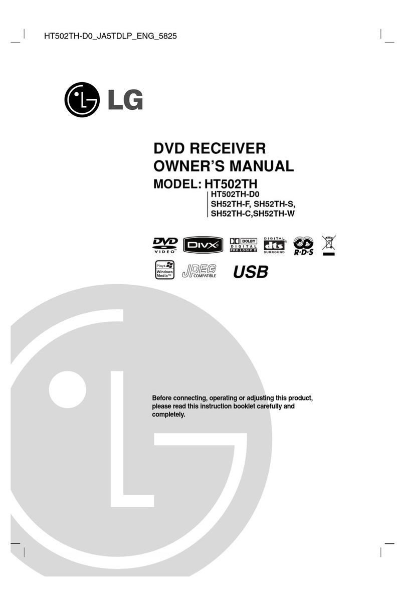 LG SH52TH-F User manual
