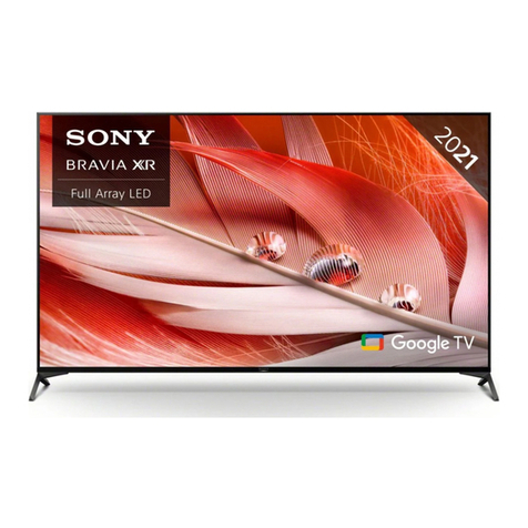 Sony Bravia XR-50X9 J Series User manual