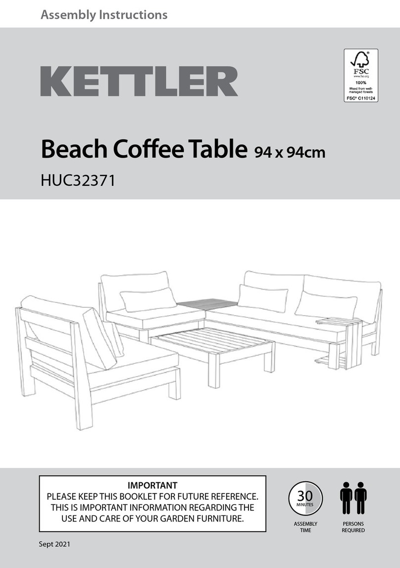 Kettler HUC32371 User manual Kettler HUC32371 User manual