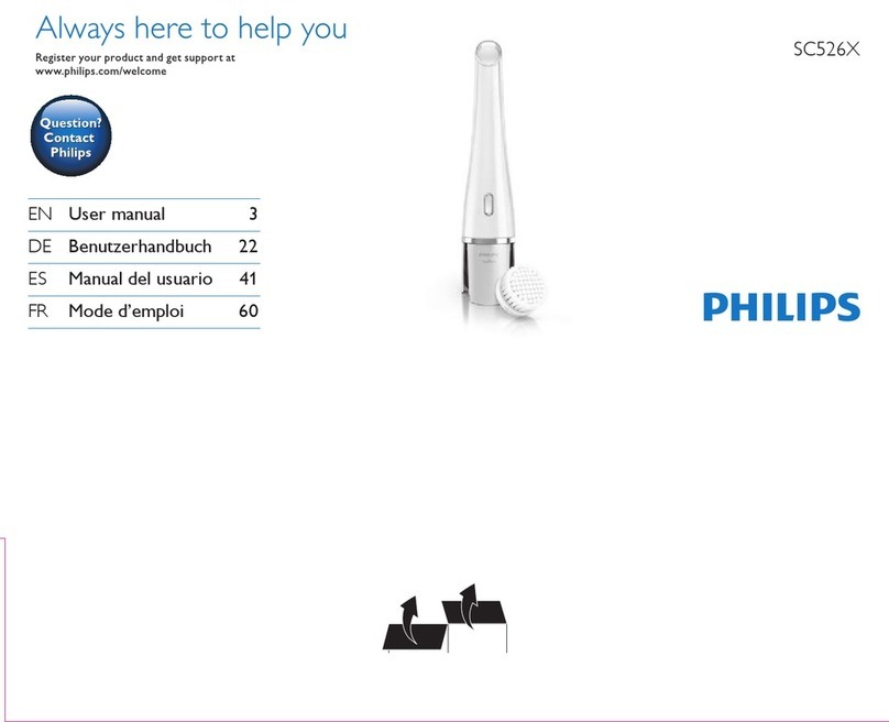 Philips VisaPure Essential SC5267/12 user manual
