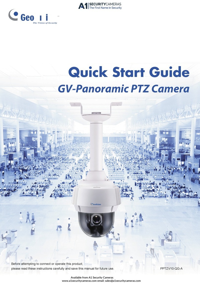 GeoVision GV-PPTZ7300 quick start guide