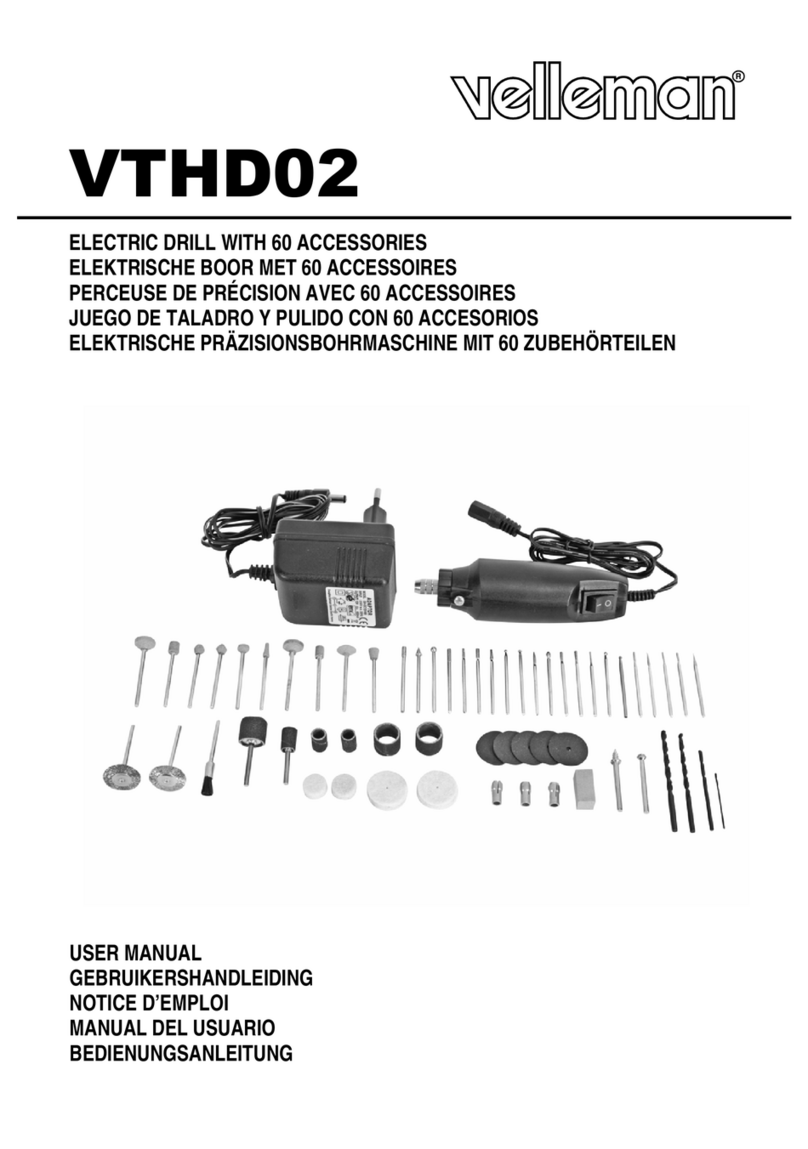 Velleman VTHD02 user manual