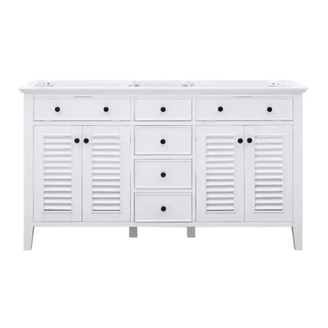 Home Decorators Collection FALLWORTH 19115-V60-WT Assembly instructions Home Decorators Collection FALLWORTH 19115-V60-WT Assembly instructions