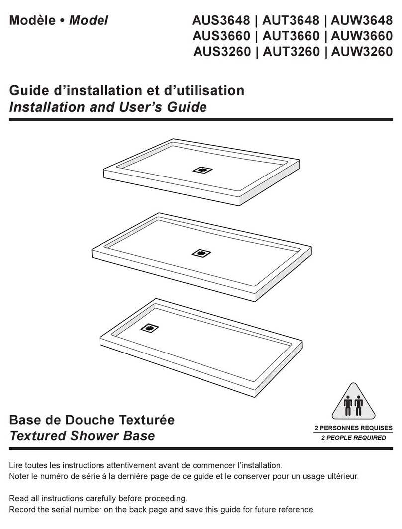 Fleurco Aurora AUT3648 Installation and user guide