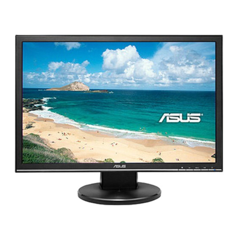 Asus VW226 Series User manual Asus VW226 Series User manual