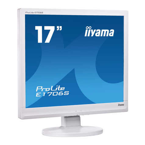 Iiyama ProLite E1706S-1 user manual