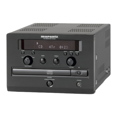 Marantz CR401N user guide