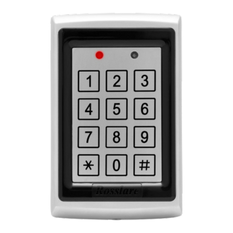 Rosslare AYC-Q65 Installation and programming manual
