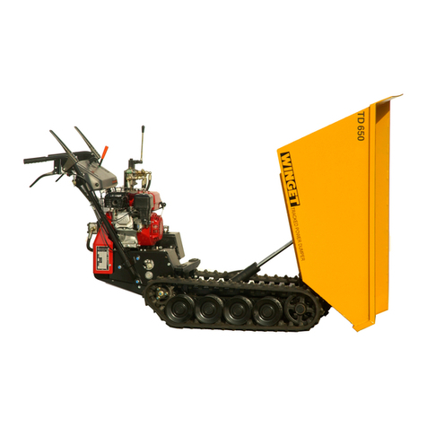 Winget TD650 Operator's handbook