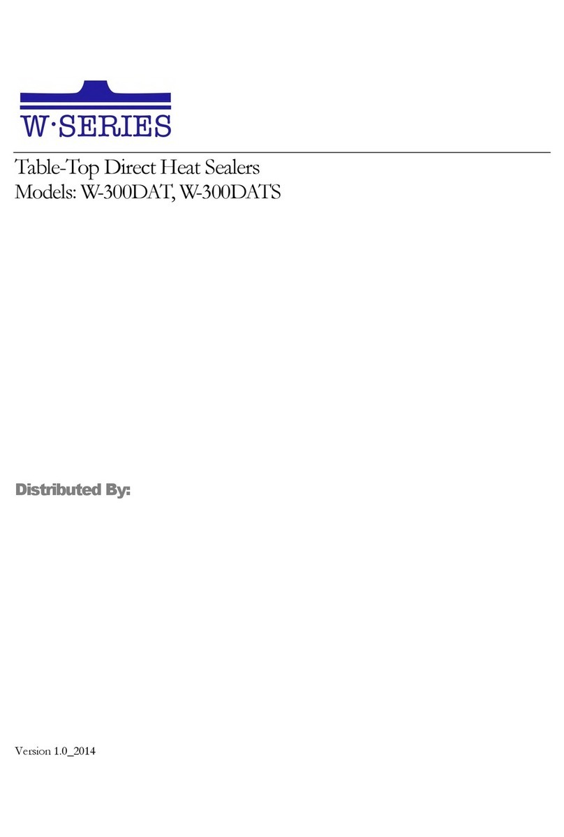 SealerSales W-300DAT manual