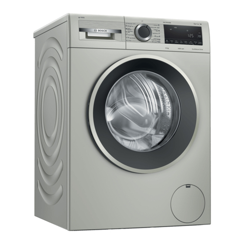 Bosch WGA254AVIN User manual and installation instructions