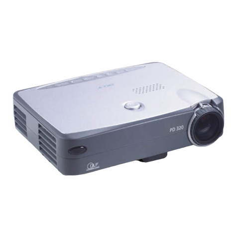 Acer PD320 User manual