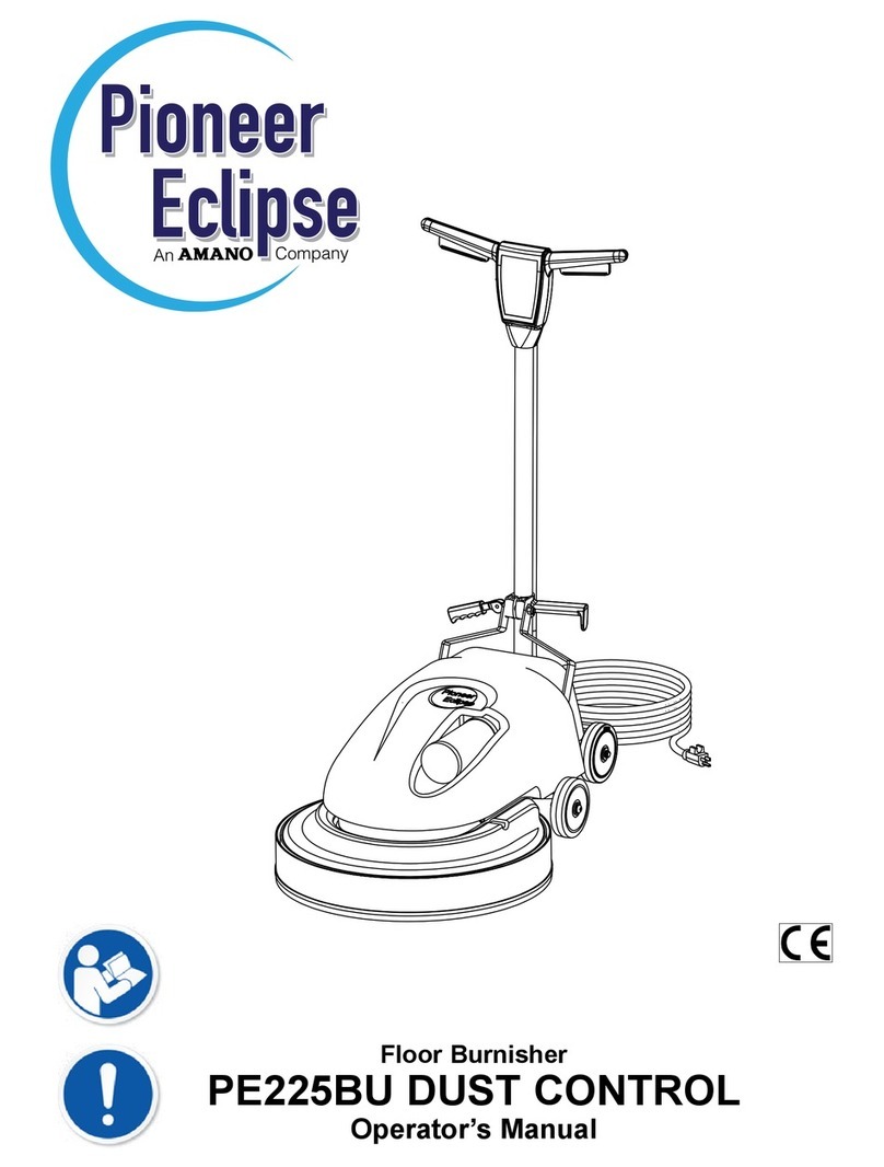 Amano Pioneer Eclipse 225BU20V User manual
