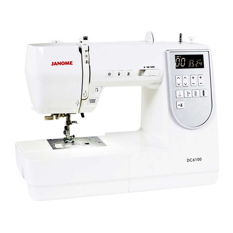 Janome DC6100 User manual Janome DC6100 User manual