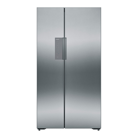 Siemens KA92NVI35 Setup guide