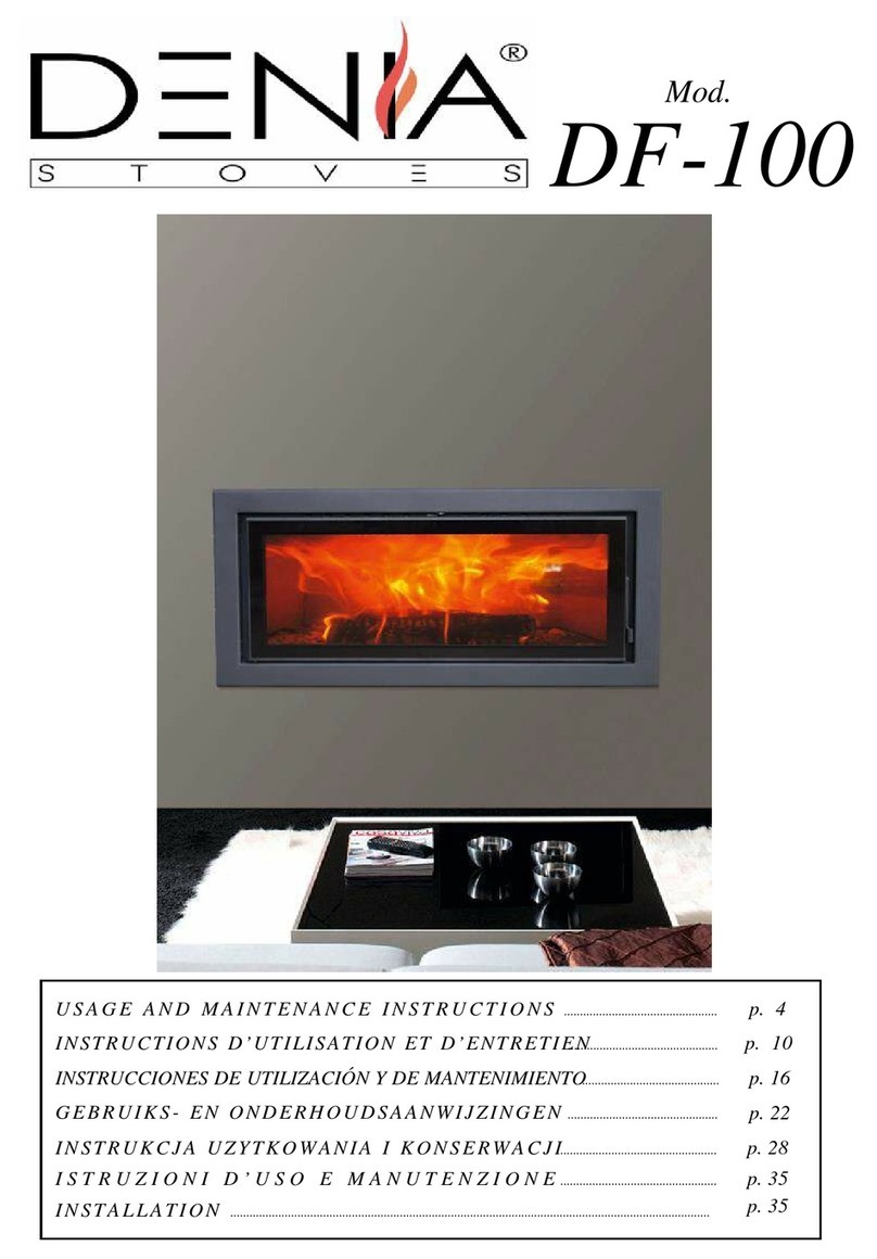 DENIA DF-100 Usage and maintenance instructions DENIA DF-100 Usage and maintenance instructions