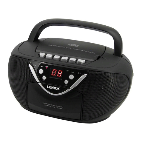Lenoxx PR4057 User manual