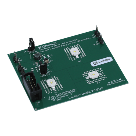 Texas Instruments TPS61165EVM-283 User manual
