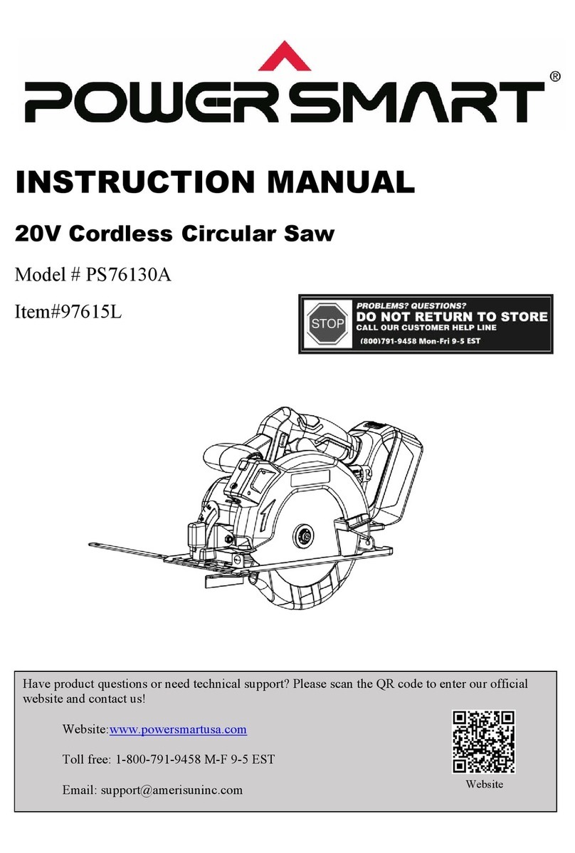 Powersmart PS76130A instruction manual