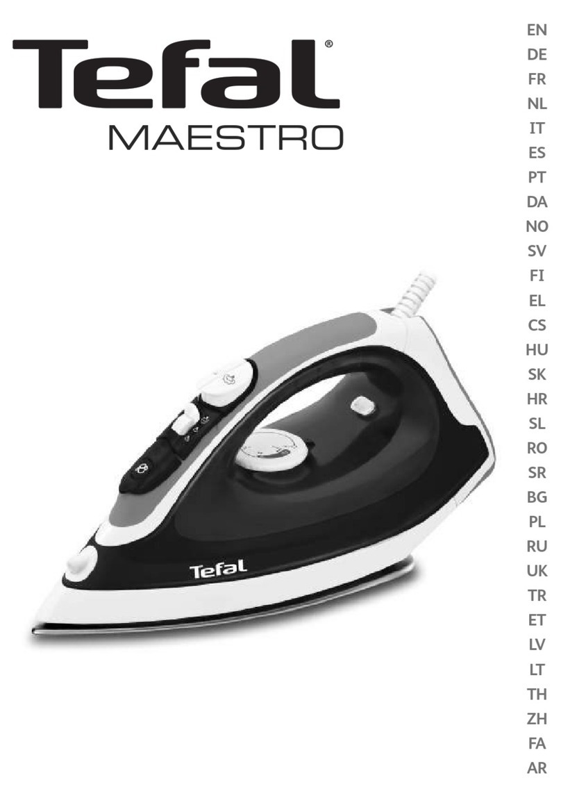TEFAL Maestro FV3742 manual