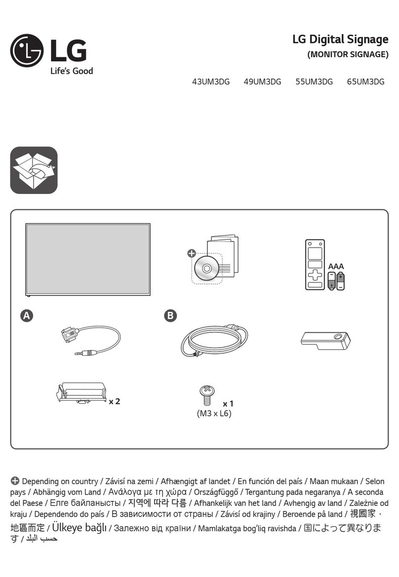 LG 65UM3DG-B User manual