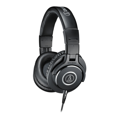 Audio Technica ATH-M50x instructions