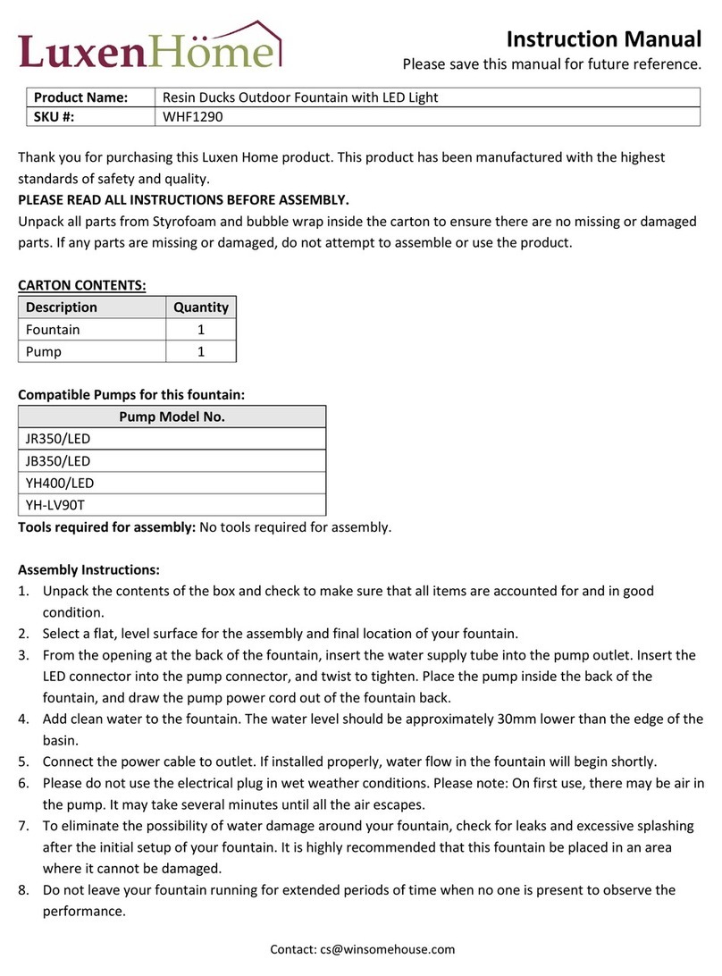 LuxenHome WHF1290 User manual LuxenHome WHF1290 User manual