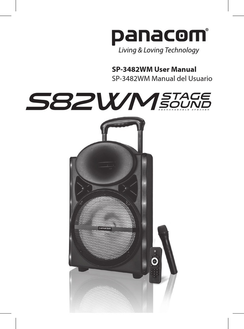 Panacom SP-3482 WM XL1 User manual