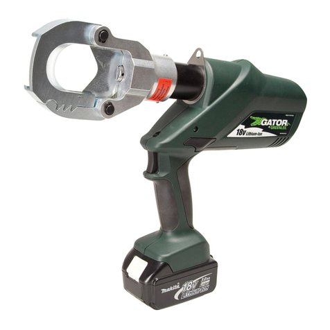 Textron Greenlee GATOR ESG45L User manual