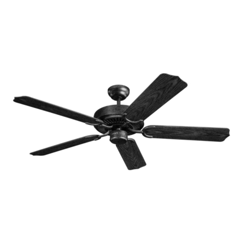 Monte Carlo Fan Company 5WF52 Series Owner's guide and installation manual Monte Carlo Fan Company 5WF52 Series Owner's guide and installation manual